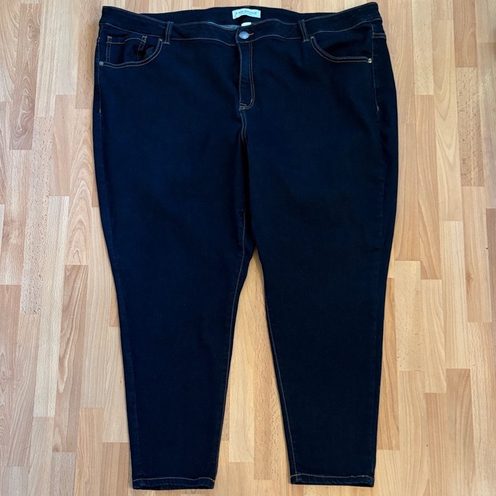 Lane Bryant Women's Dark Blue Skinny Jeans size 28